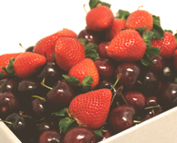 Image of one of our fresh fruit boxes